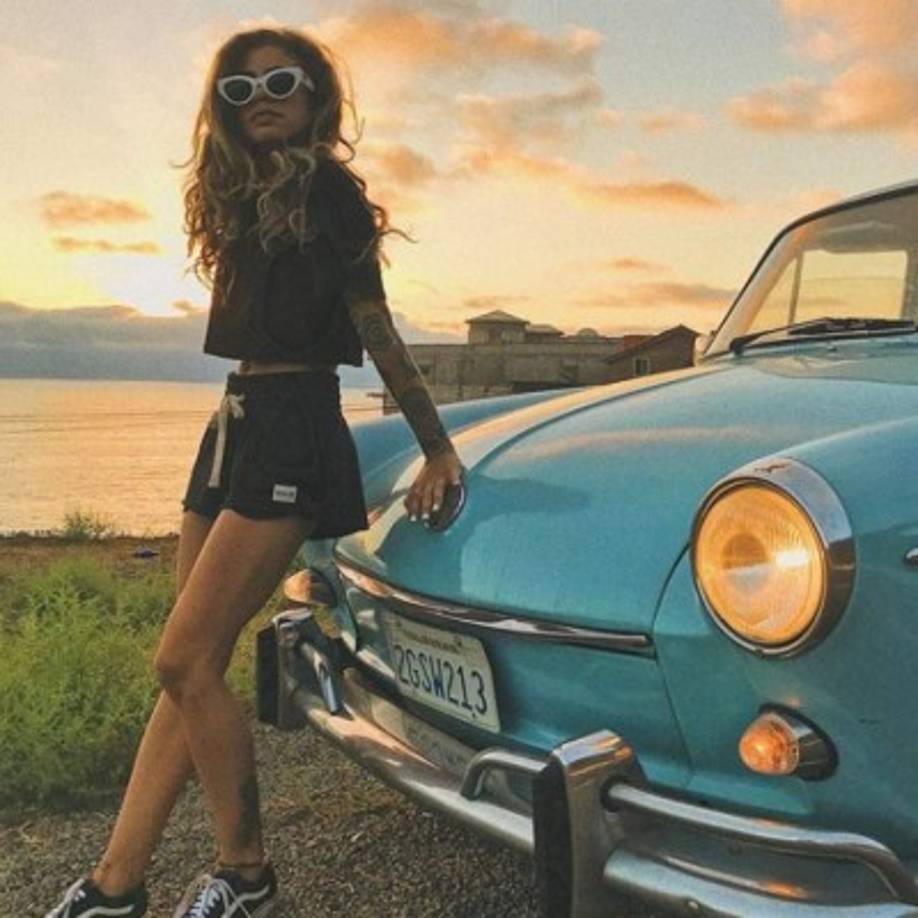 La pareja estuvo junta un año, y a pesar que Christian se fue a vivir a San Diego, donde inició sus estudios, siguieron visitándose y no disminuyeron su amor.