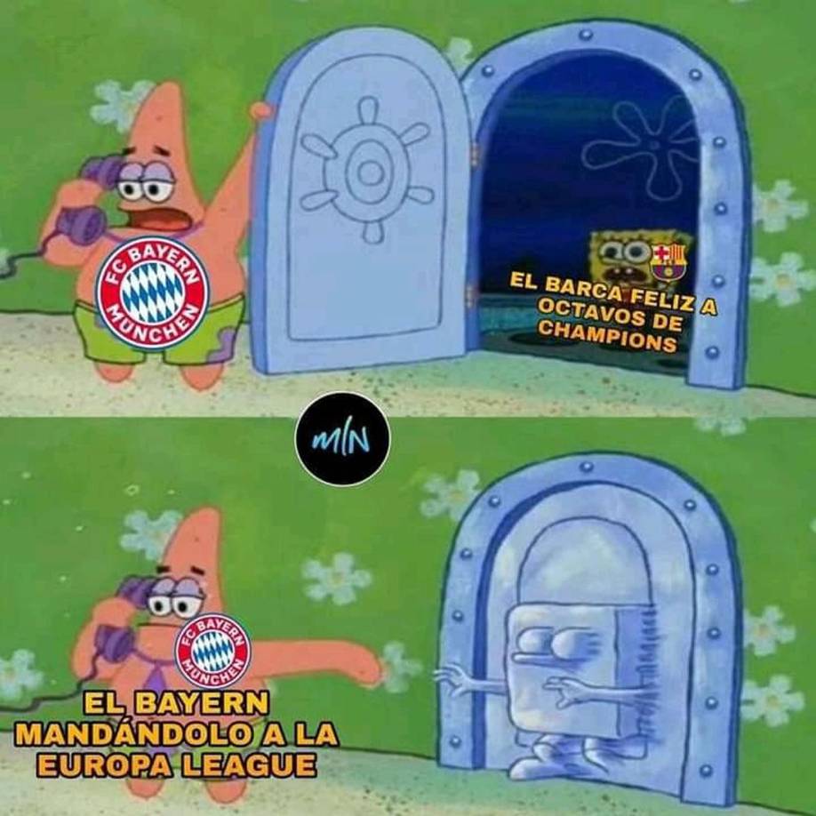 Los memes se burlan del Barça tras quedar fuera de Champions y caer a la Europa League