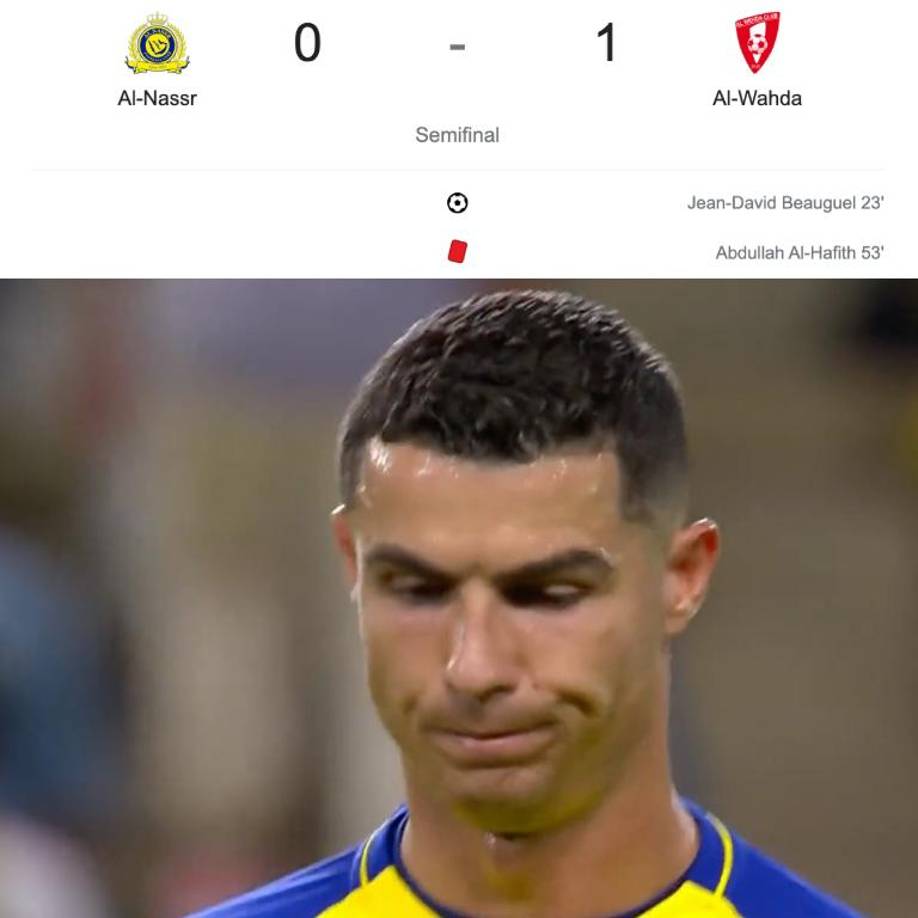 Memes destrozan a Cristiano tras nuevo fracaso con el Al Nassr