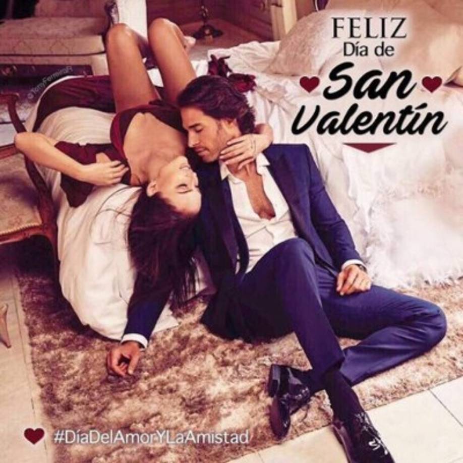 Feliz día a todos aquellos que encuentran en una mirada el latido de su corazón! #FelizDiaDelAmorYLaAmistad. Sebastian Rulli y Angelique Boyer derrochan amor y sensualidad.