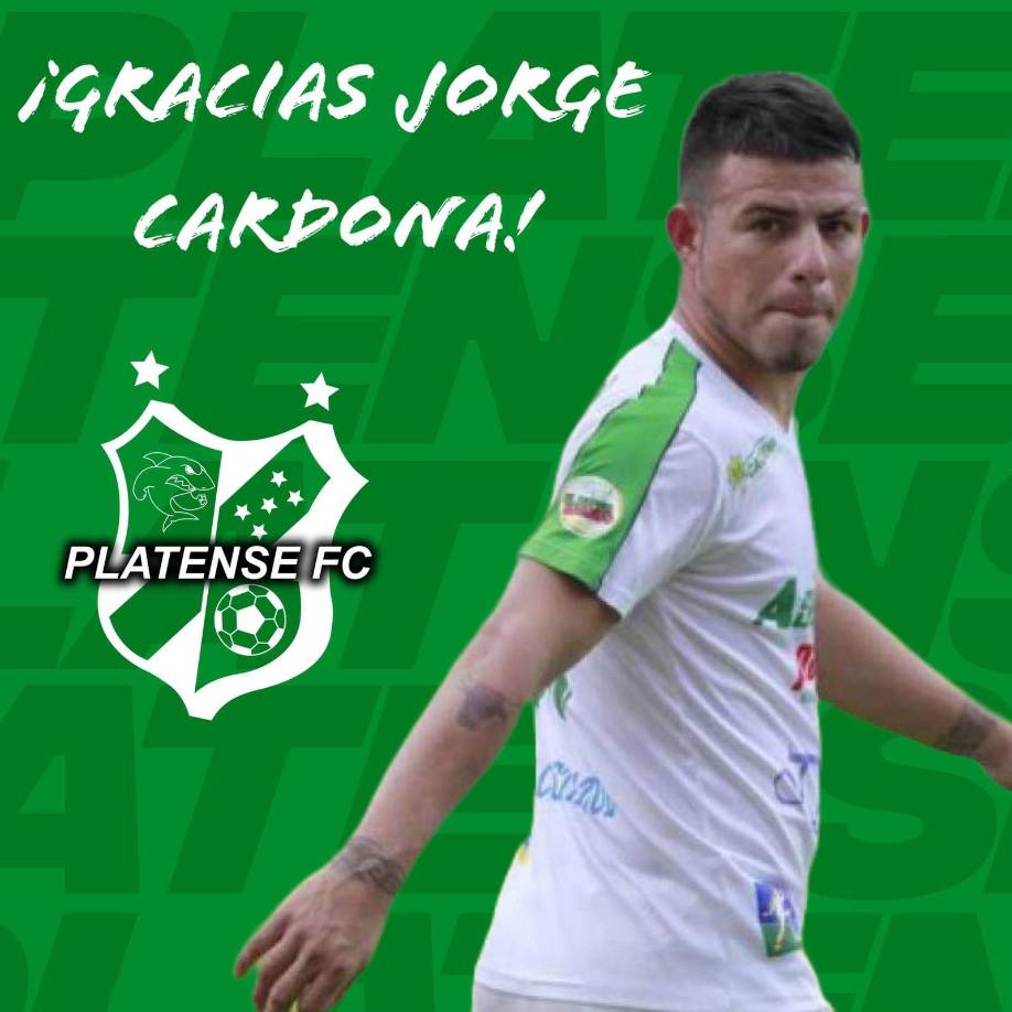 Platense anunció que Jorge Cardona no continuará con el equipo de cara al próximo torneo: “La mejor de las suertes”, escribió el club.