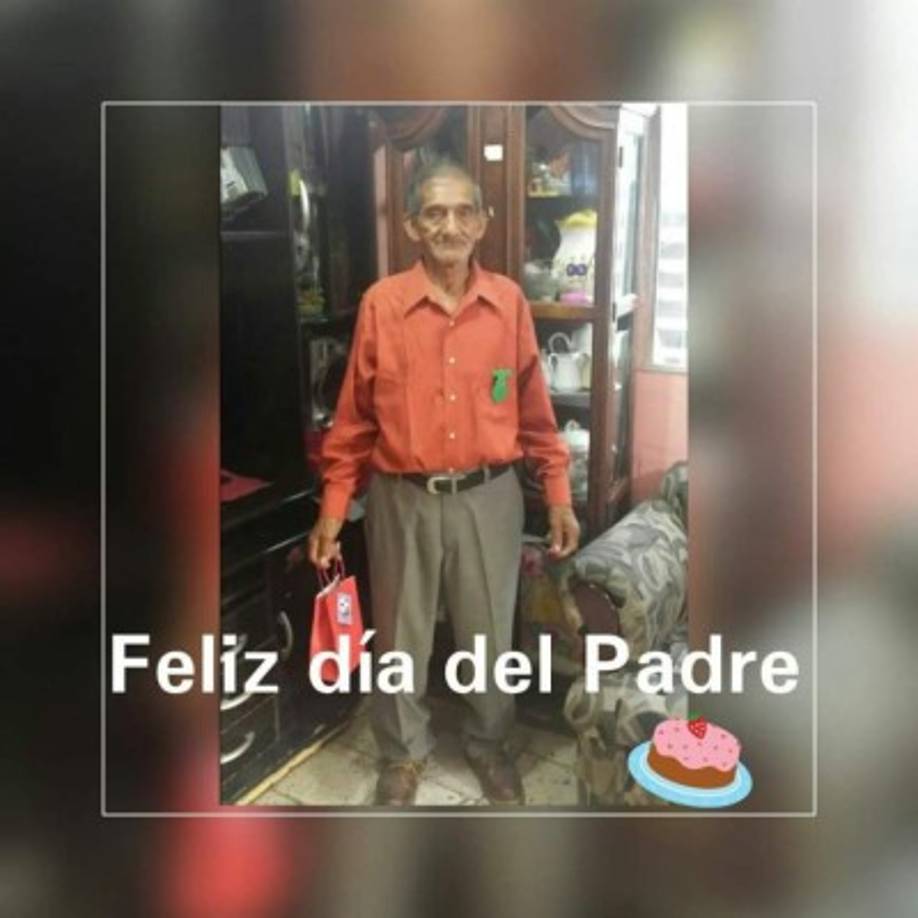 Junto a una foto de su señor padre, Griselda Hernández escribió: 'Mi gran padre. Lo amamos'.