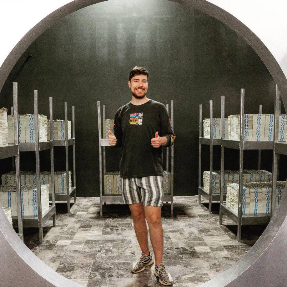 En una entrevista de 2022 con Colin y Samir que reveló que a veces gasta $4-5 millones en videos en un mes. Pero eso no es problema. Admite que no le importa el dinero; solo quiere ser un YouTuber. Su objetivo principal es hacer los mejores videos posibles.