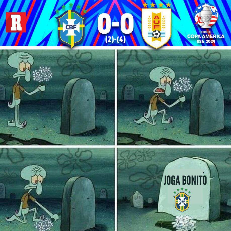 Burlas a Vinicius: Memes hacen pedazos a Brasil tras eliminación ante Uruguay