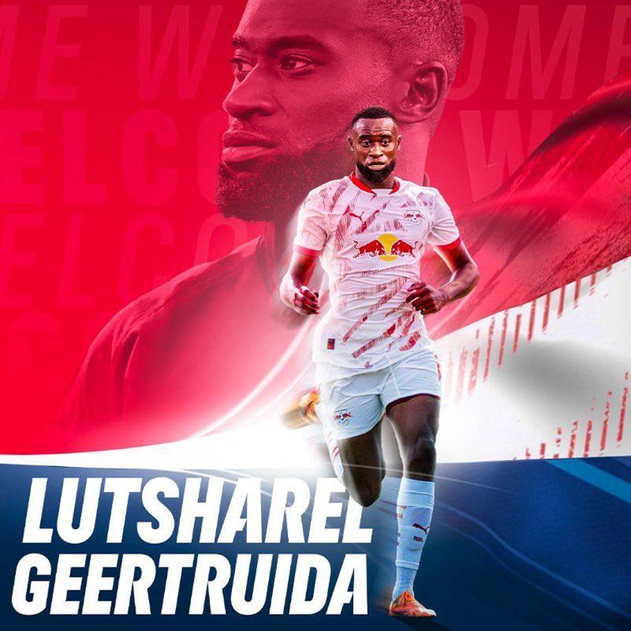 OFICIAL / El RB Leipzig anuncia el fichaje de Lutsharel Geertruida, lateral derecho de 24 años procedente del Feyenoord con un contrato de cinco temporadas, hasta 2029.