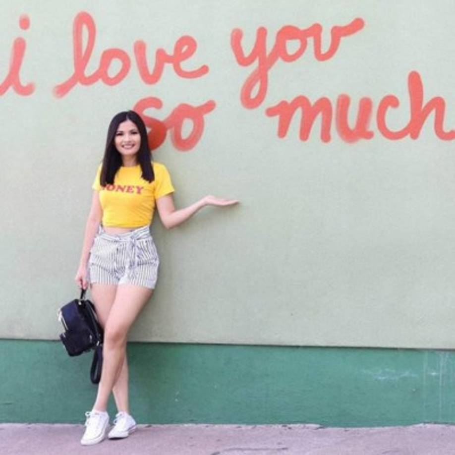 La bella hondureña se ha radicado en Estados Unidos, pero no pierde la oportunidad para visitar tierras catrachas.