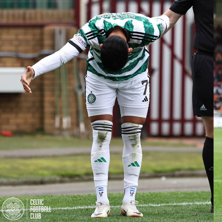 Luis Palma abrió el camino para un nuevo triunfo del Celtic en la Liga Premier de Escocia.