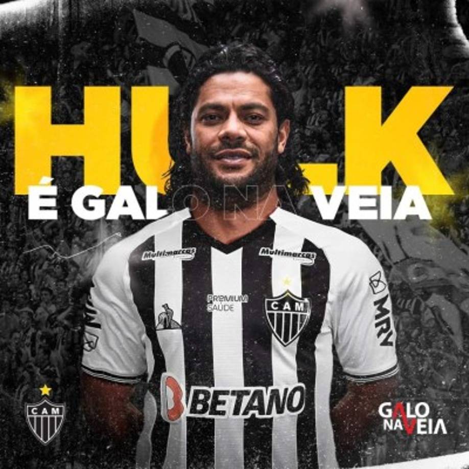 El Atlético Mineiro ha hecho oficial el fichaje de Hulk. El delantero brasileño, de 34 años, llega libre tras finalizar su contrato con el Shnaghai SIPG y vuelve así a su país tras pasar por la Liga japonesa, el Porto, el Zenit y el Shanghai Donghai.