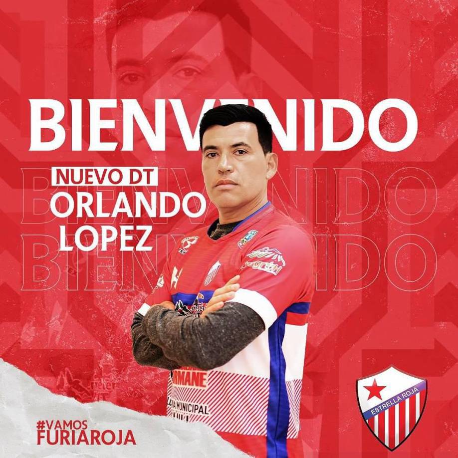 Estrella Roja, recientemente salvado de no caer a Liga Mayor, le dio la bienvenida al técnico Orlando López.