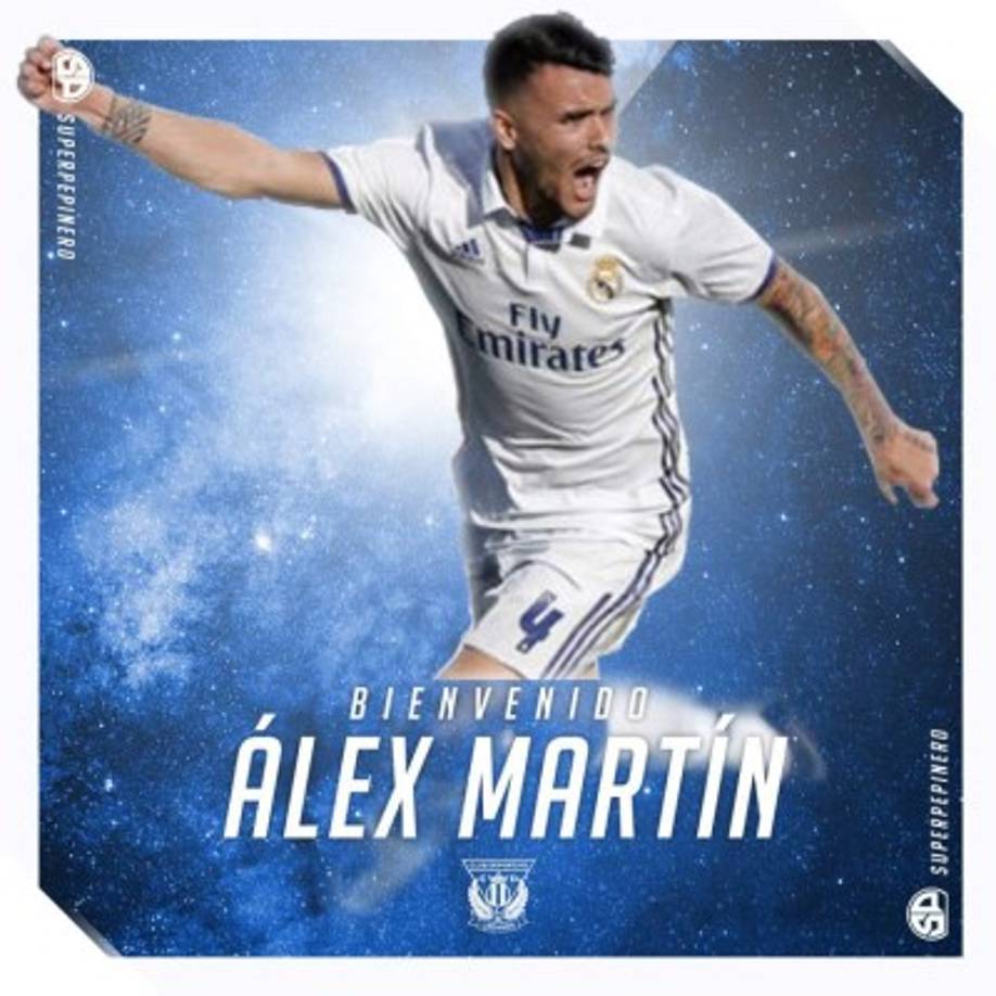 El Leganés y el Real Madrid han llegado a un acuerdo para el traspaso del defensa central, de 21 años, José Alejandro Martín Valerón que jugaba en el filial del club blanco. El zaguero firma para las dos próximas temporadas con opción a una tercera.