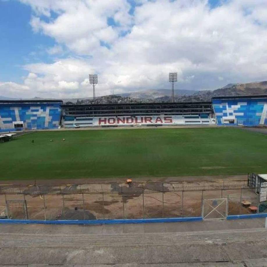 De esta manera se ha estado realizando el proceso de corte de la grama. Esta fue la primera vez que se le realizó el corte de césped.