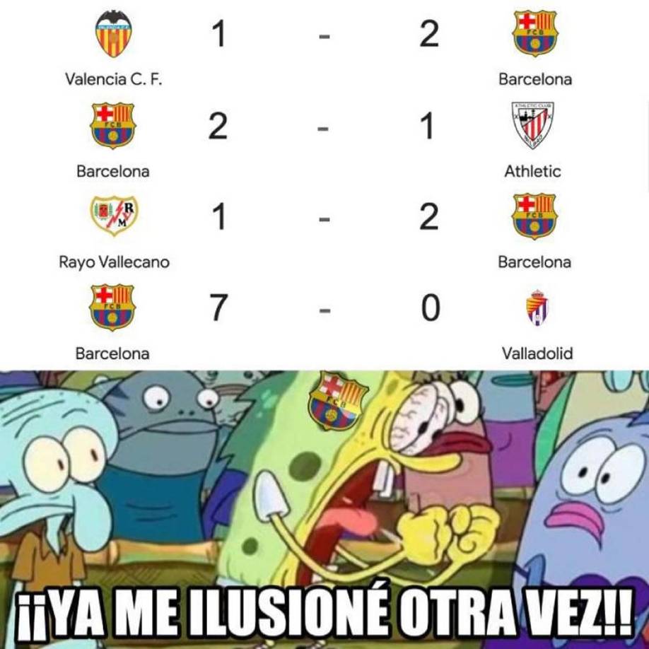 Mbappé y Real Madrid sufren burlas: los memes de la goleada del Barcelona en LaLiga