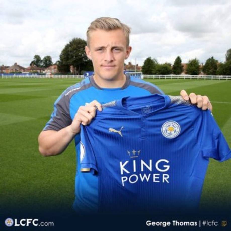 El Leicester ficha al delantero George Thomas. El joven de 20 años, que llega procedente del Coventry City, es nuevo jugador del Leicester para las próximas tres temporadas.
