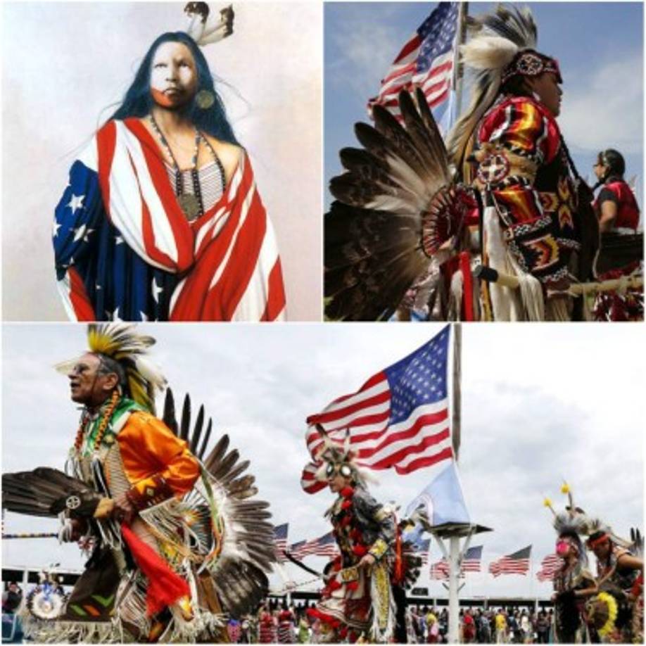 Los nativos estadounidenses celebran sus propias ceremonias en el día de la independencia. Según el Museo Nacional de los Indígenas Americanos un gran grupo de nativos forman parte de estas celebraciones.<br/><br/>El 4 de julio coincide con algunas celebraciones de los nativos como 'La Danza del Sol', una de las más importantes para los indioamericanos. Del 01 al 04 de julio la Nación Navajo se reúnen para celebrar el Día de la Independencia de EUA. (http://www.navajo-nsn.gov/)<br/>