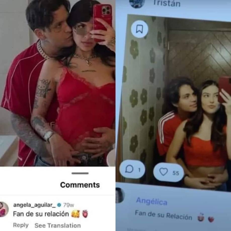La inesperada historia ha causado revuelo en redes sociales y trae a la palestra los oscuros momento de la pareja de cantantes mexicanos, Christian Nodal y Ángela Aguilar.