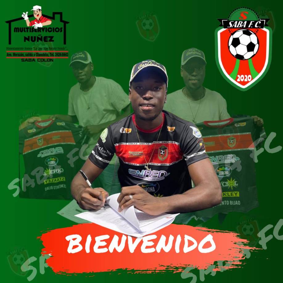 Alex Martínez - El Sabá FC también anunció la contratación del delantero centro de 23 años y que llega procedente del Santa Rosa FC de La Masica.