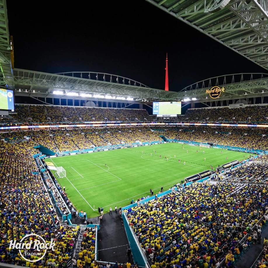 El Hard Rock Stadium de Miami es el impresionante recinto deportivo en donde se disputará el amistoso que sostendrán las selecciones de Argentina y Honduras.