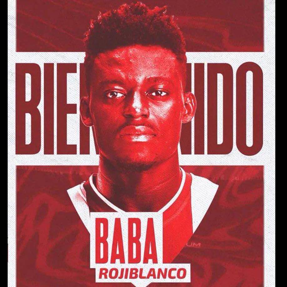 El Almería ha oficializado en la tarde de este jueves la llegada al equipo del centrocampista ghanés Iddrisu Baba, quien jugará cedido la temporada 2023-24 por el Mallorca, aunque el club andaluz tiene una opción de compra de su ficha a la conclusión de la campaña.