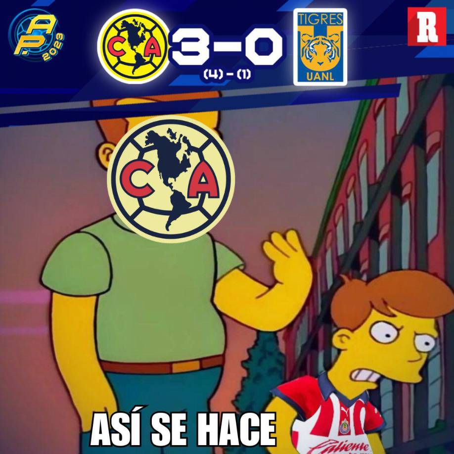 América-Tigres: Los jocosos memes que dejó la final de la Liga MX