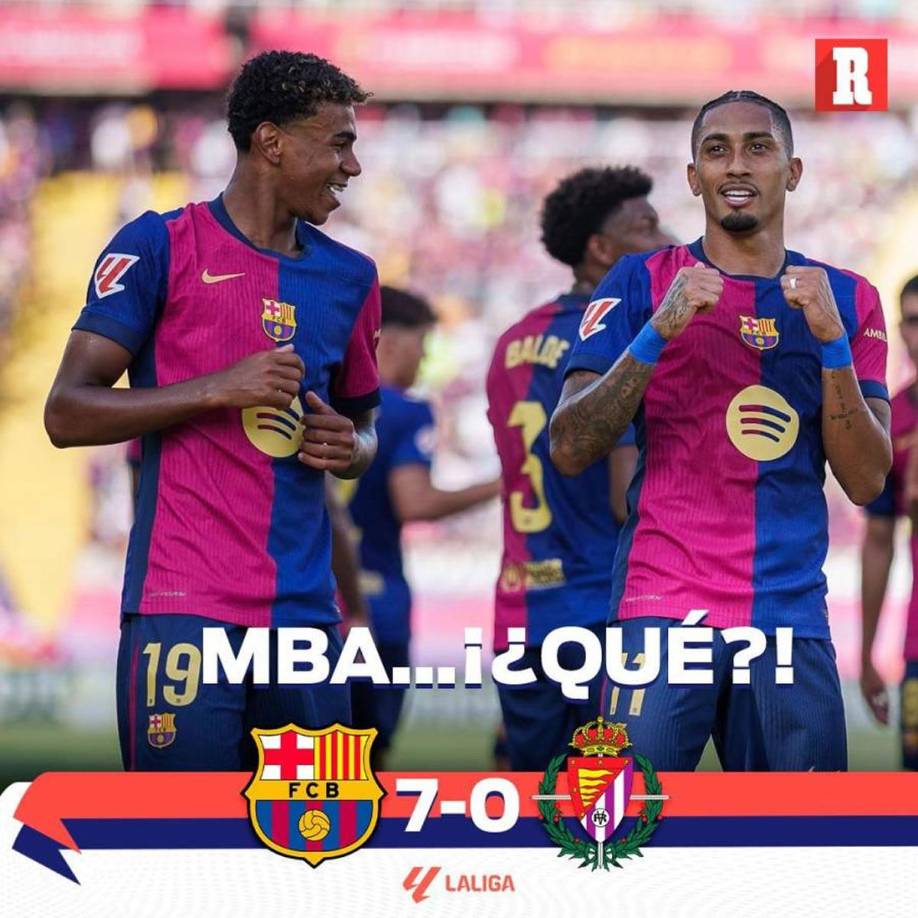 Mbappé y Real Madrid sufren burlas: los memes de la goleada del Barcelona en LaLiga