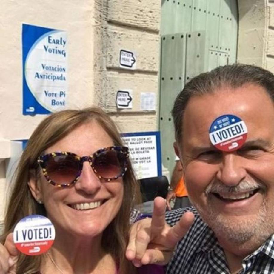 Raúl de Molina y su esposa Millie votaron por Hillary Clinton.