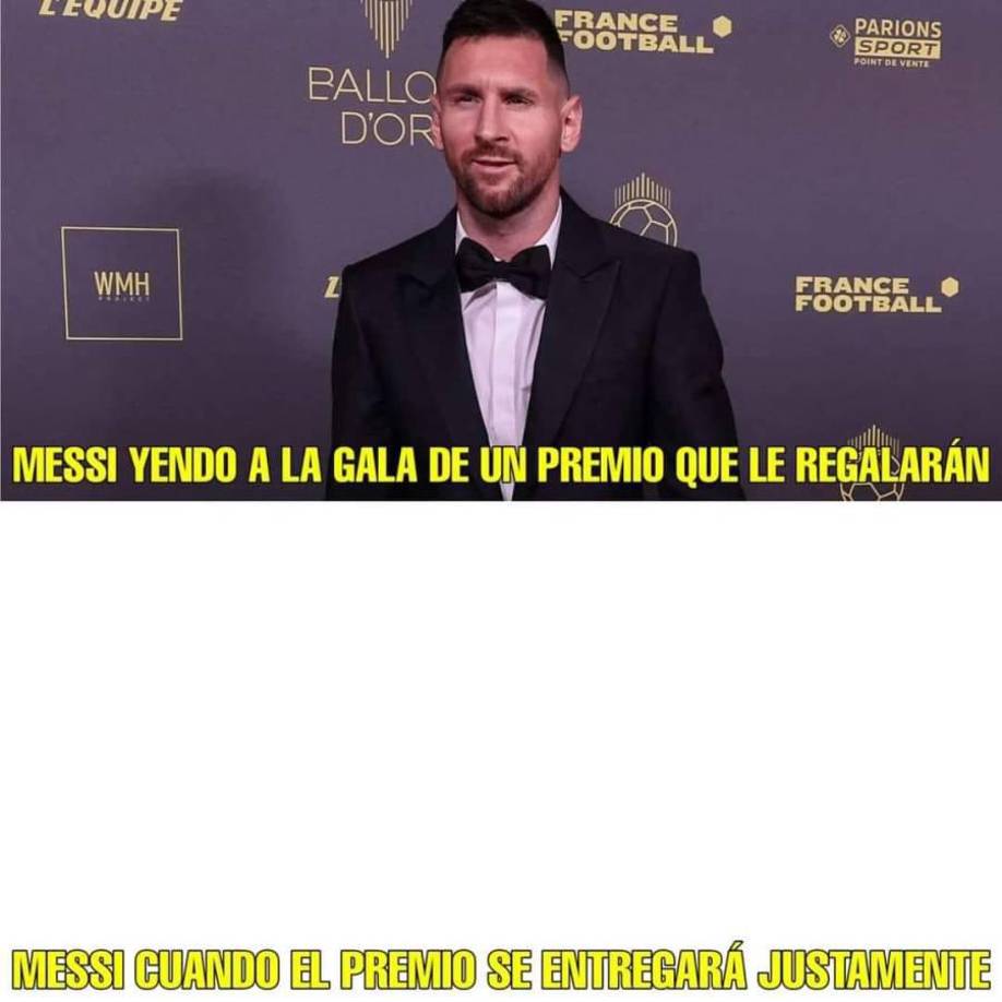 Messi fue protagonista: Los jocosos memes que dejó el premio The Best