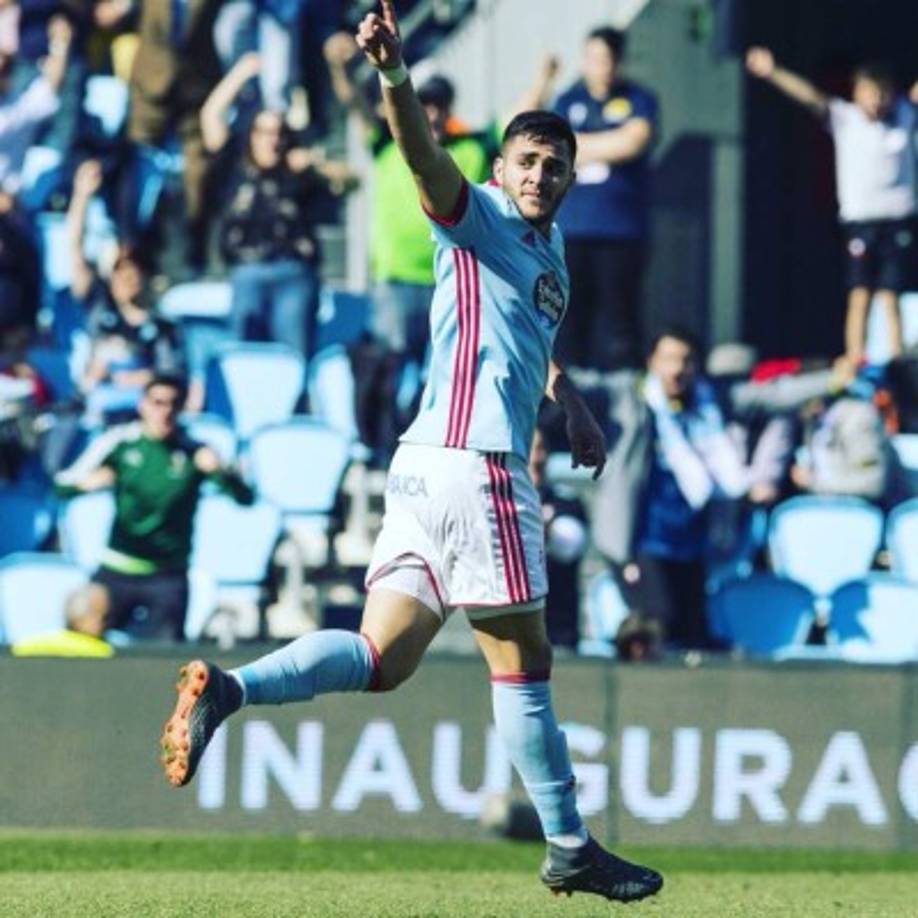 Maximiliano Gómez, delantero uruguayo del Celta de Vigo que posee 13 goles.