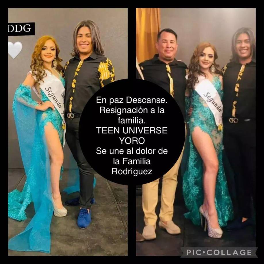 Miss Teen Universo de Yoro también lamentó la muerte de Limbhert.