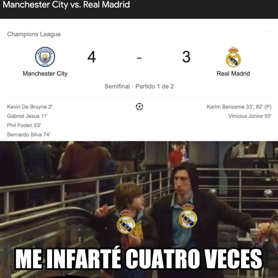 El duelo de ida fue un auténtico partidazo y las redes sociales estallaron con ingeniosos memes.