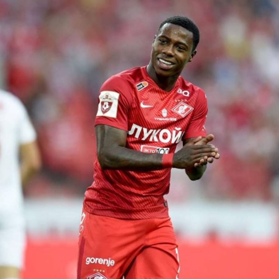 El atacante holandés Quincy Promes ya se encuentra en España para cerrar su fichaje por el Sevilla, que lo anunciará este viernes. Llega procedente del Spartak de Moscú.
