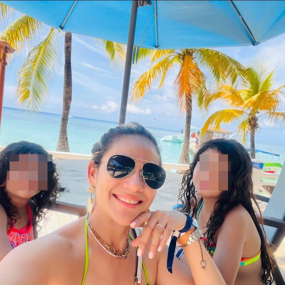 Fabiana Barahona era madre de dos niñas y un niño.