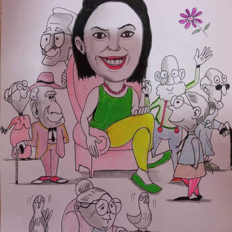 Dijo que mientras lo bañaba recordó que él pasó un proceso similar y que se sintió bien al poder ayudar a otra persona, así que a sus 38 años comenzó a estudiar enfermería, al tiempo que trabajaba para sostener a su familia, logrando graduarse en la promoción del 2000.