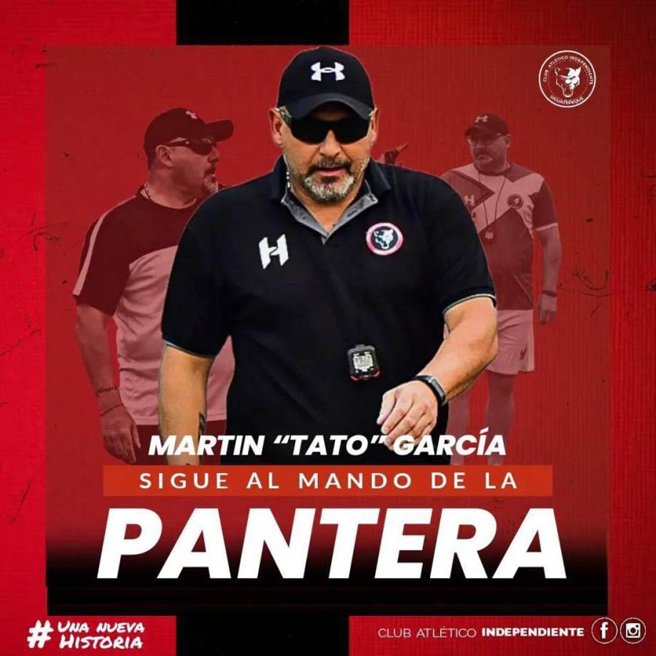También se dio a conocer de forma oficial, que el entrenador Martín “Tato” García, quien realizó un gran torneo Clausura 2023 con Independiente, continuará en “Las Panteras”.