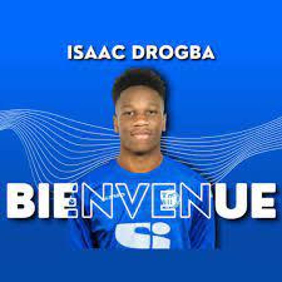 Isaac Drogba empezó su carrera futbolística en 2017 en el Chelsea, club donde su padre Didier ostenta con orgullo el honor de ser uno de los mejores anotadores de la historia. Dejó Londres en 2018 para marcharse al Guingamp francés. Luego estuvo en el US Caratese, en la Serie D de Italia durante la temporada 2020-21, hasta que en septiembre fichó por la Académica, de momento, su último club.