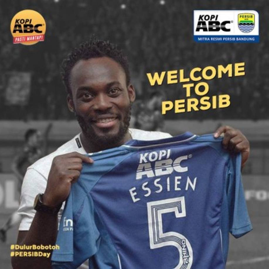 Michael Essien, ex del Chelsea y del Real Madrid, que se encontraba sin equipo desde que dejó el Panathinaikos la temporada pasada, ha firmado por el Persib Bandung indonesio.