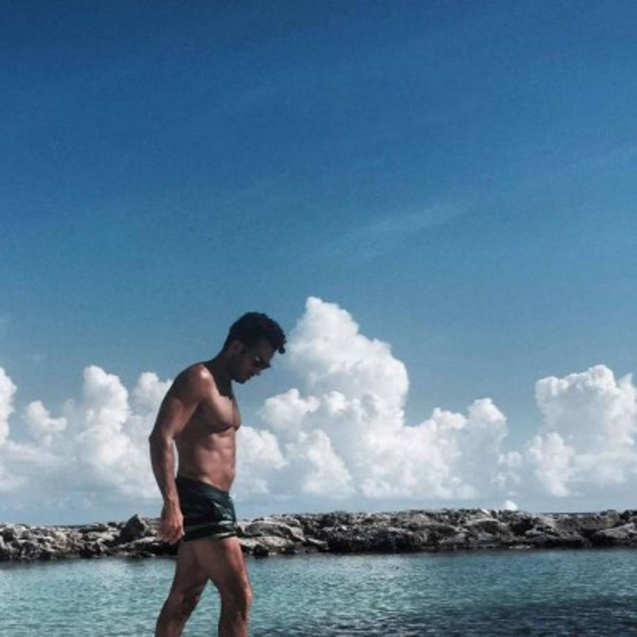 Las fotos que Aarón Díaz sube a las redes sociales.