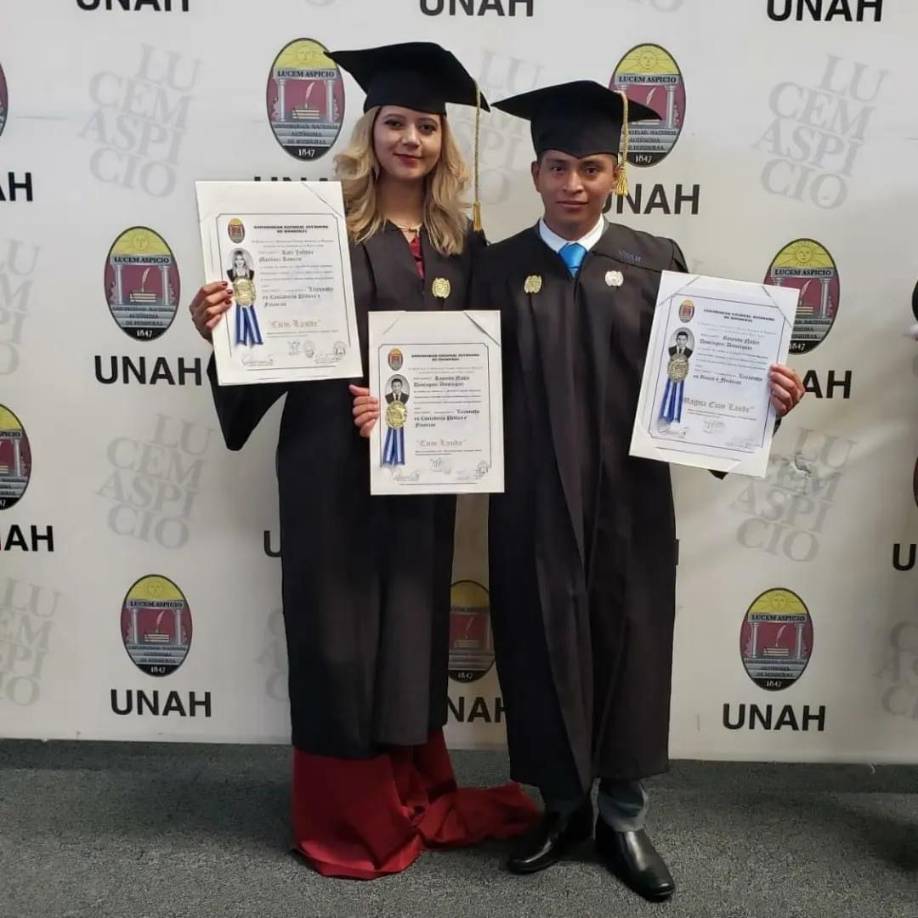 Rosendo Domínguez, el agricultor hondureño graduado de dos carreras en la Unah