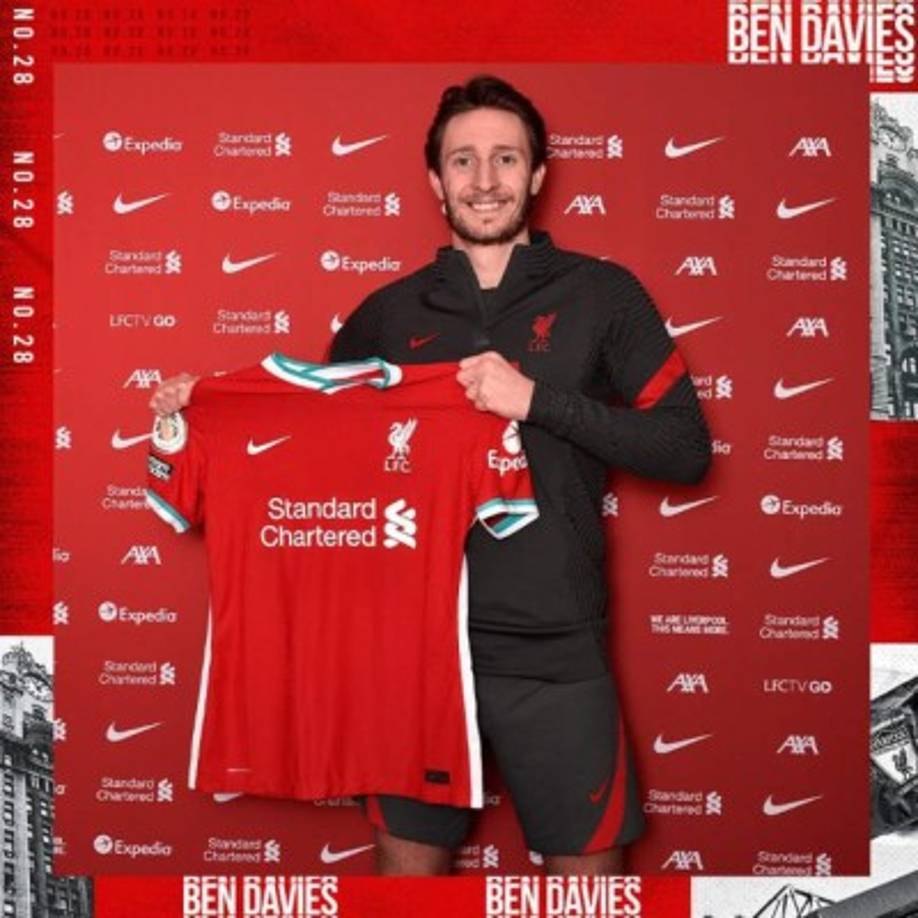 El Liverpool ha hecho oficial el fichaje de Ben Davies procedente del Preston North End. El central galés de 25 años llega al equipo de Jürgen Klopp para reforzar la maltrecha zaga del club por culpa de las lesiones. 'Obviamente estoy encantado de estar aquí. Fue una sorpresa cuando llegó la oferta. Tengo frente a mí es increíble. Sería una tontería no aprovecharlo al máximo', ha dicho el futbolista.