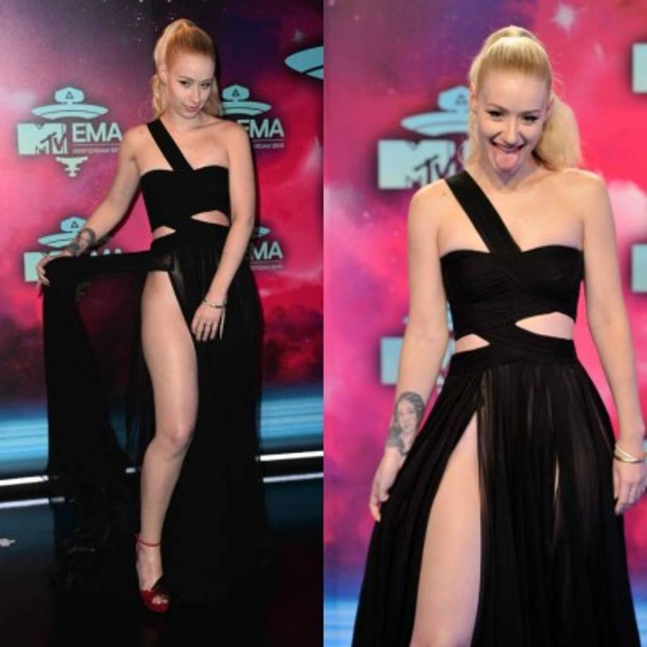 Iggy Azalea también posó sin ropa interior para los EMA 2014. ¿Qué te parece el look?
