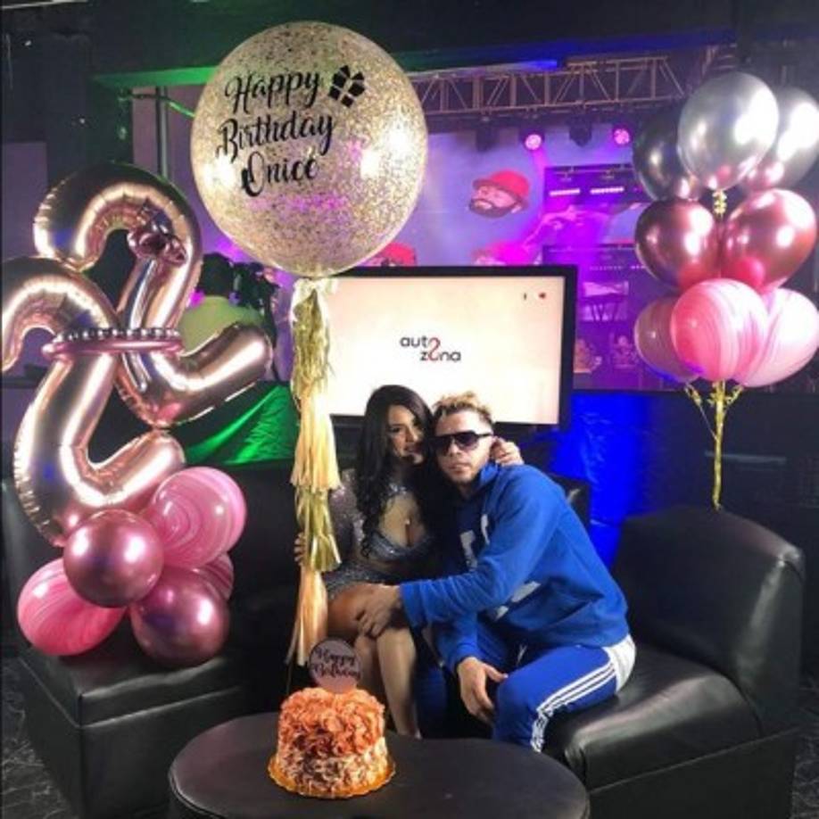 La también conductora de televisión celebró sus 22 años hace unos días.