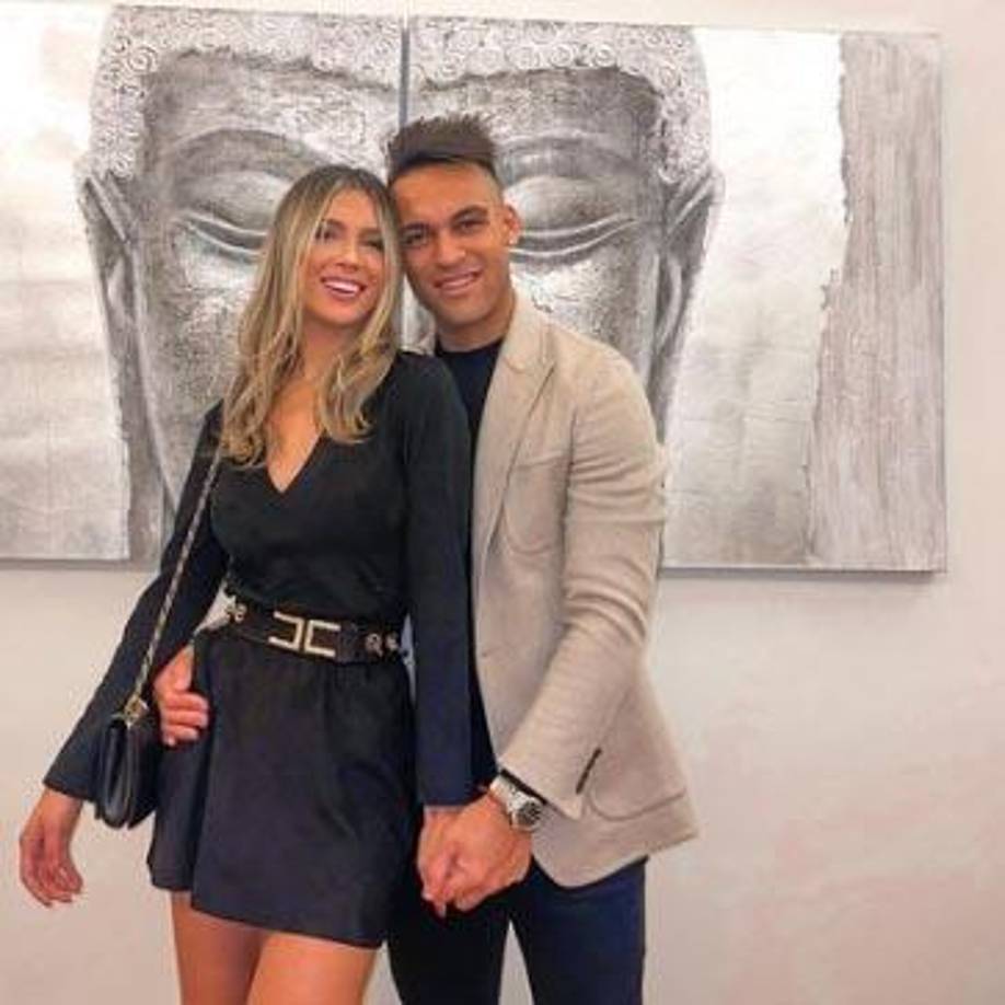 Lautaro Martínez negó los rumores de infidelidad a su bella esposa.