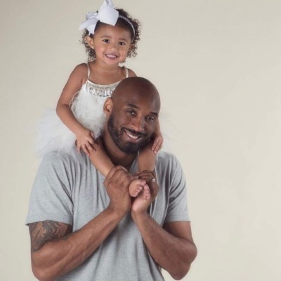 Kobe Bryant deja dos pequeñas Bianka Bella Bryant<br/> (La de la foto) y la bebé Capri Kobe Bryant, además de la adolescente Natalia. <br/>