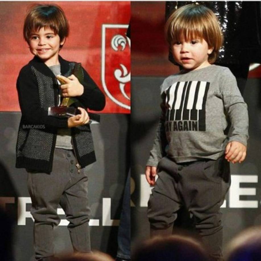Los hijos de Shakira y Piqué están más grandes que antes.