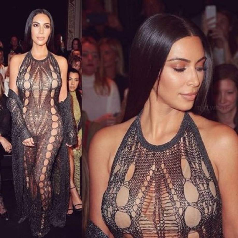 Kim Kardashian demostró en su maquillaje que menos es más.