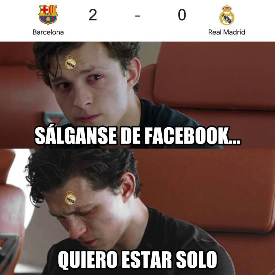 Real Madrid es víctima de jocosos memes tras goleada ante Barcelona