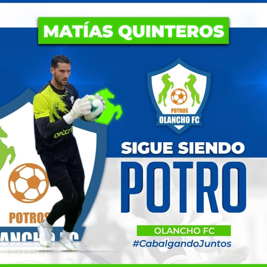 Matias Quinteros - El arquero argentino es otro de los jugadores a los que Potros les ha renovado el contrato para el siguiente torneo. Quinteros fue el arquero titular en el primer torneo del equipo en primera división y en el pasado fue el suplente. Buscará ganar la titularidad, aunque no la tendrá fácil con Harold Fonseca en el equipo.