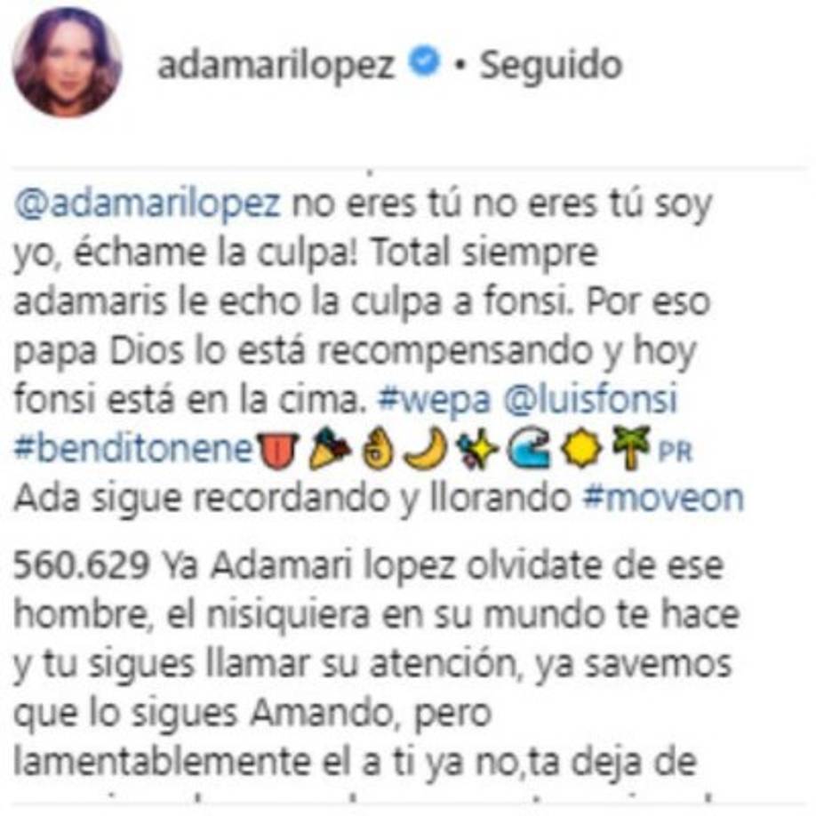 La artista recibió una buena cantidad de mensajes criticando su broma.