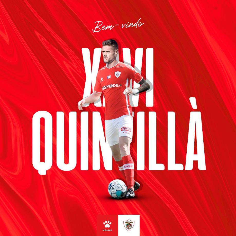 El Villarreal y el CD Santa Clara de Portugal han llegado a un acuerdo de traspaso del futbolista español Xavi Quintillà. El lateral izquierdo jugará a partir de ahora en el conjunto portugués que milita en la máxima categoría lusa.