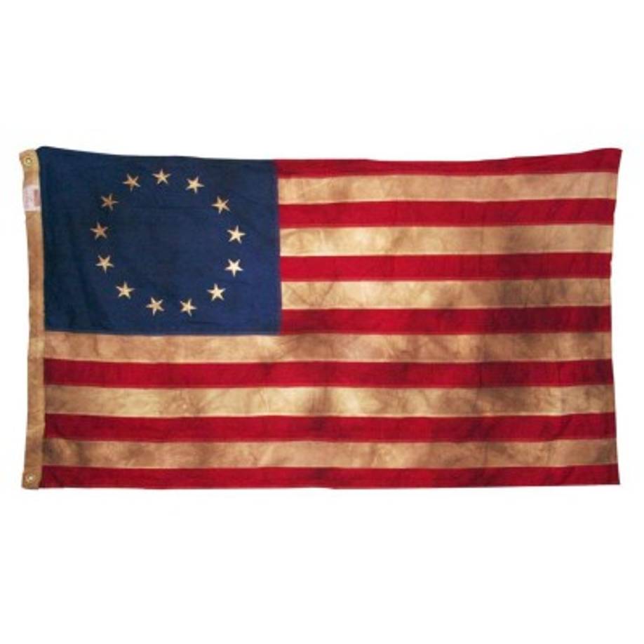 La primera vez que la bandera fue ondeada después de ser adoptada, fue el 3 de agosto de 1777, en la ciudad de Roma en Nueva York.<br/>