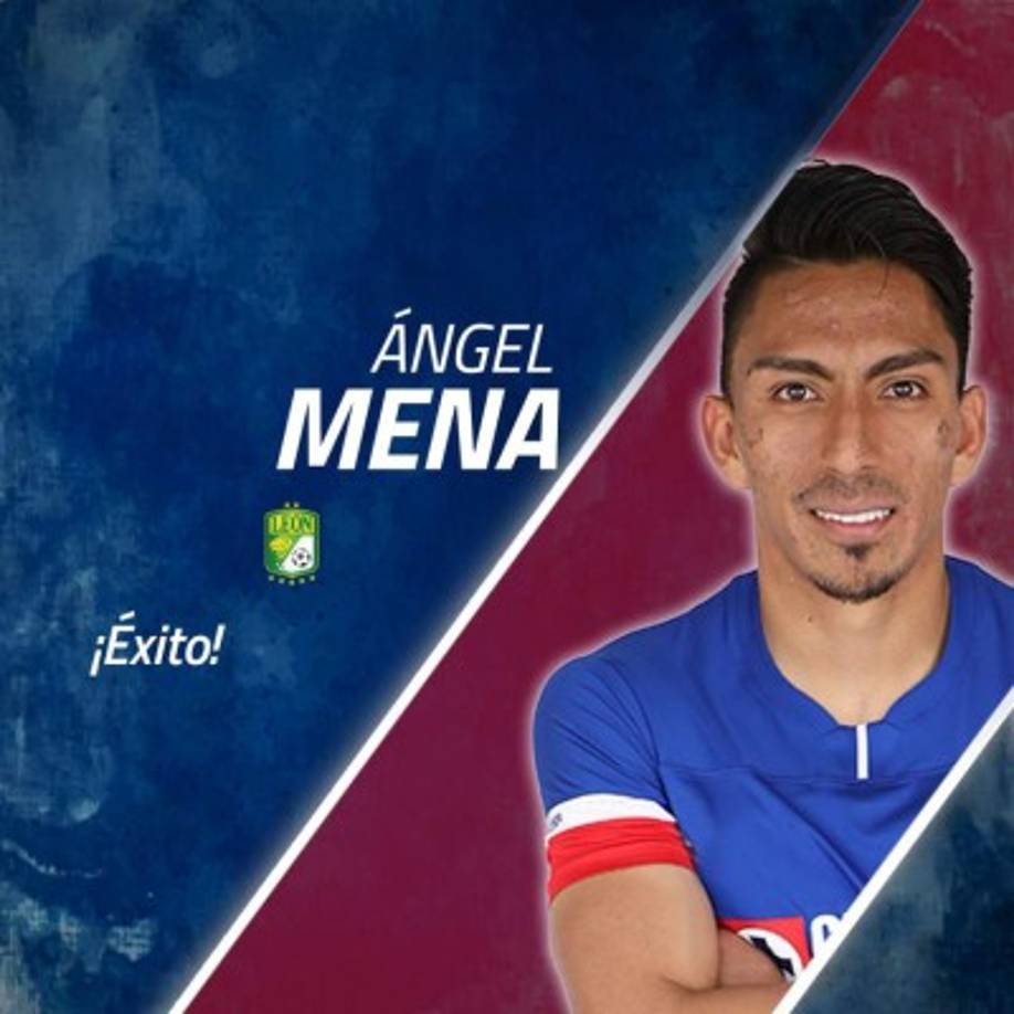 Ángel Mena deja el Cruz Azul para firmar con el León. El extremo ecuatoriano no llegó a un acuerdo para seguir en la Máquina y cambia de equipo.